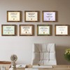 PETAFLOP 8.5x11 Picture Frame Rustic Certificate Frames Wall Tabletop Display
