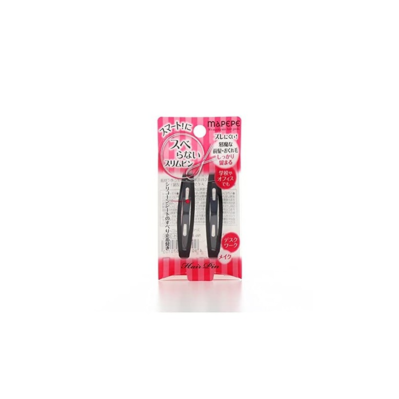 Mapepe Slim Pin No Slack Black Pack of 2 (Length