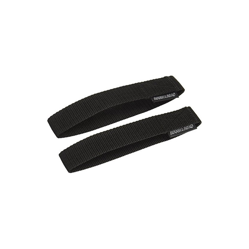 ラフアンドロード(ROUGH&ROAD) フックベルト マルチループ(2本セット) ブラック 16cm RR5564