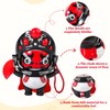 Vexilon Panda Keyring, Face Changing Doll Key Ring, ABS Material