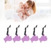 5Pcs Chew Necklace Food Grade Silicone Chewing Pendant for Toddlers