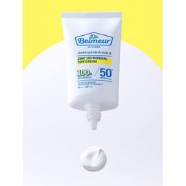 The Face Shop Dr. Belmer UV Derma Zinc100 Mineral Sunscreen SPF50+ PA++++, 50ml, 1 piece