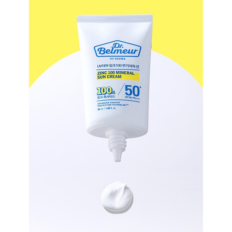 The Face Shop Dr. Belmer UV Derma Zinc100 Mineral Sunscreen