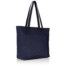 Vera Bradley Women's Performance Twill Tote Bag, Classic Navy, One Size