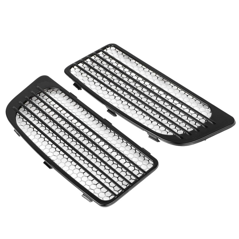 Pair Motorcycle Accessory: Radiator Grills & Screens For Harley Twin