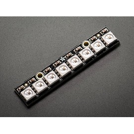 Adafruit NeoPixel Stick for Arduino- 8 x WS2812 5050 RGB LED with Integrated Drivers