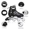 XTT Patines Profesionales De Línea Ajustables Luces Leds