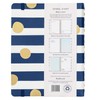 Busy B Spiral Weekly Diary 2025 - Navy Stripe &