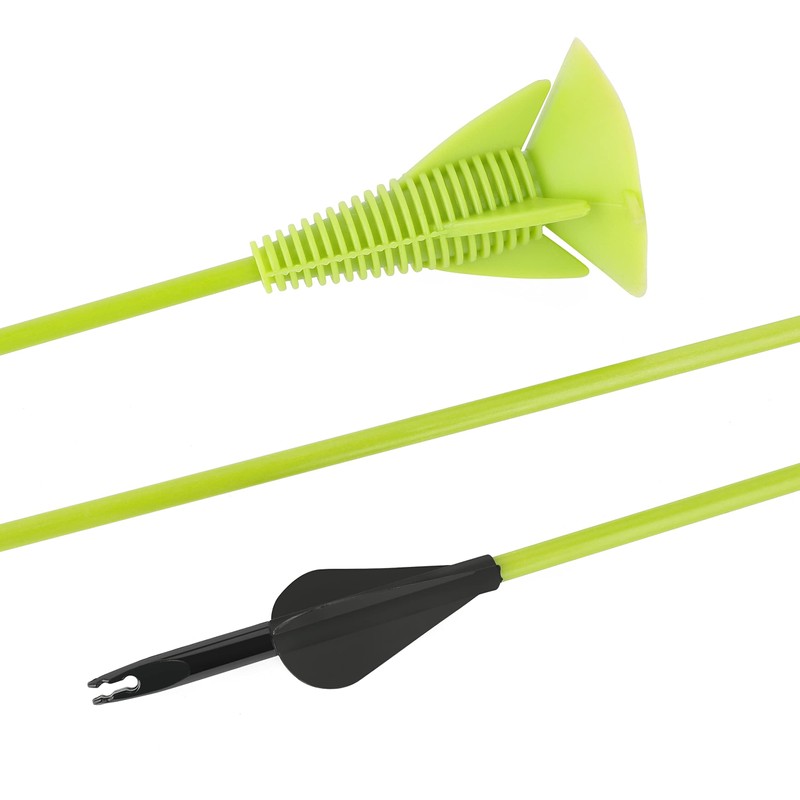 AMEYXGS 27" Fiberglass Sucker Arrows Youth Arrow Safe Suction Cup