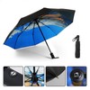 SY COMPACT Travel Umbrella Windproof Automatic Light Weight Sturdy Umbrellas-Factory