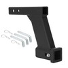 10000lbs 10-inch Hitch Receiver Extension Riser, 10 Inch Riser/Drop 2