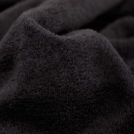 Möve Superwuschel Flannel 30 x 30 cm 100% Cotton Black Set of 3