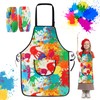 Ntwdby Children's Painting Apron for 6-12 Years Girls Boys, Waterproof