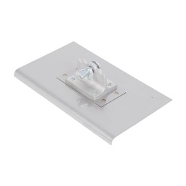 MARSHALLTOWN 2-Way Walking Edgers, 254mm Length, 152mm Width, Stainless Steel Blade, 10mm Radius, 13mm Lip, Cast 2-Way Bracket, Made in the USA, 3625