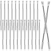 24 Pcs Seafood Forks Picks, Stainless Steel Lobster Fork Multitool