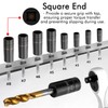 Bestgle 8Pcs Tap Sockets Set, 1/4" and 3/8" Drive Wrench