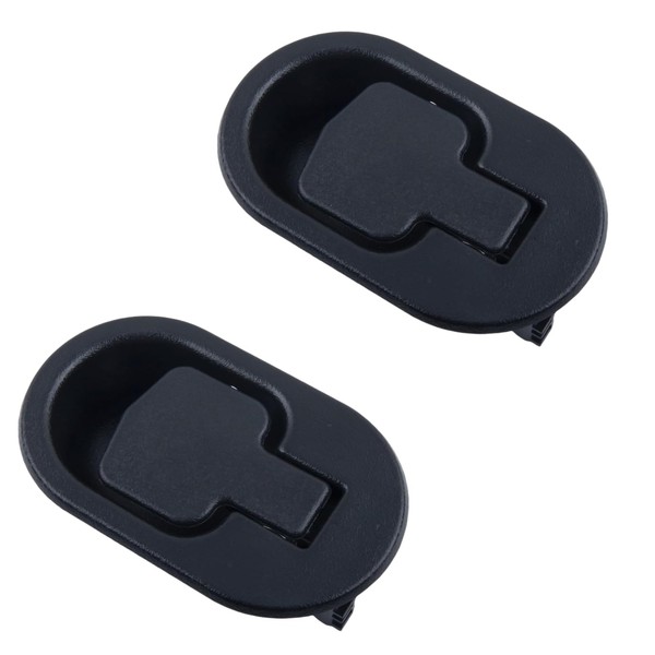 Mioaoa 2Pcs Black Recliner Replacement Part Sofa Chair Couch Release