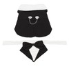 Dog Suit Soft Breathable Fashionable Bow Tie Puppy Costume for