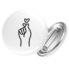 Huuraa K-Pop Finger Heart Sign Gift Size 25 mm K-Pop