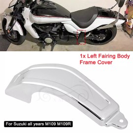 Unbranded Chrome Left Fairing Body Frame Cover For Suzuki Boulevard M109R Limited Edition