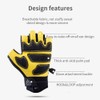 OuniTze (M54) Training Gloves, Fingerless, Fingerless, Men's, Women's, Unisex, Mesh,