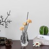 Kitcom Flower/Bud Crystal Vase Decorative Vases for Home, Wedding, Christmas,