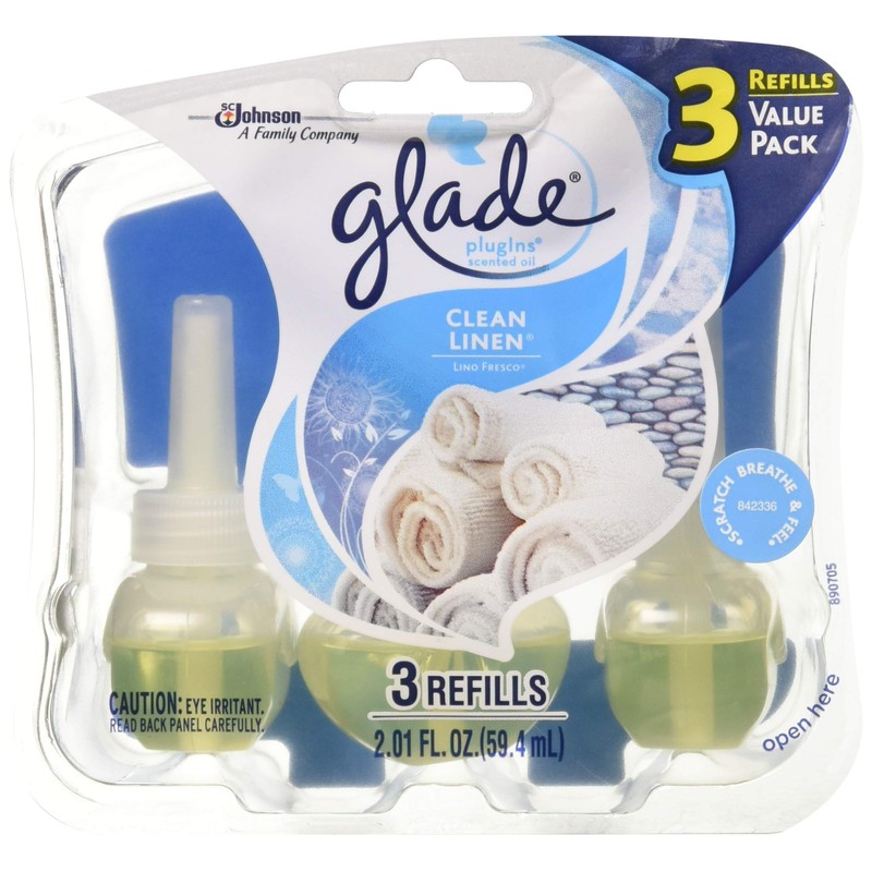 Glade PlugIns Refills Air Freshener, Scented and Essential Oils for