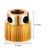 (40 Teeth,10 Pcs) Extruder Wheel 3D Printer Parts Drive Gear
