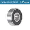 QUARKZMAN 608-2RS 8 x 22 x 7 mm Ball Bearing