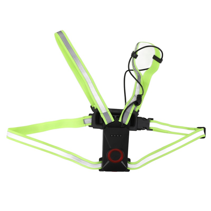 Outdoor Night Running Chest Lights Dual Light Sources IP55 Waterproof