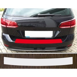 Compatible with VW Golf 7 Variant from 2017, perfect fit paint protection film, bumper protection, transparent