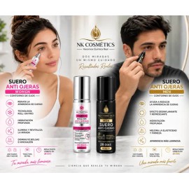 2pz Suero Anti Ojeras Roll On Hombre Y Mujer Nk Cosmetics