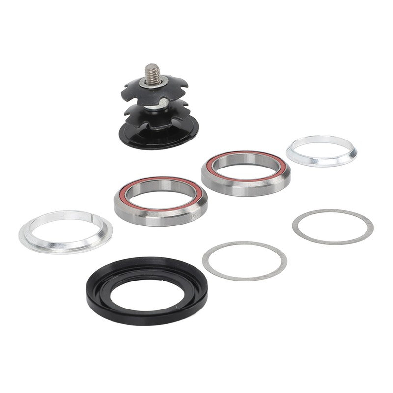 Bikes Headset Aluminum Alloy Double Bearings Colorfast Bicycle Front Fork