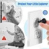 Thyle 200 Pcs Outlet Covers Bulk Child Baby Proofing Proof
