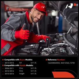 A-Premium Set of 4 Fuel Injectors Compatible with Honda Civic 2006-2011 1.3L, Civic 2012-2014 1.5L, Insight 2010-2014 1.3L & Acura ILX 2013 1.5L