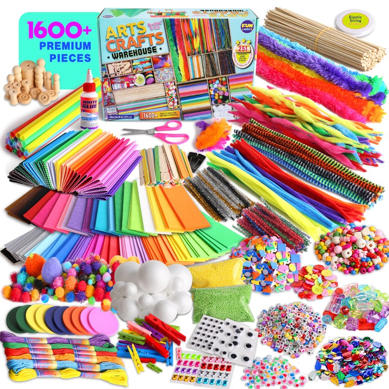 3 Layers Jumbo Arts and Crafts Supplies Warehouse, Biggest Chest