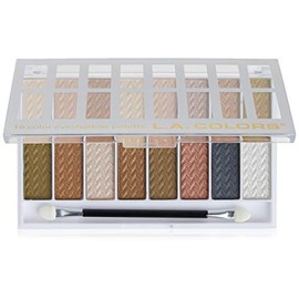 L.A. Colors 16 Color Eyeshadow Palette, Sweet, 1.02 Ounce                                                                                             