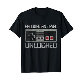 Groomsmen Matching Bachelor Party For Gamer Husband Wedding T-Shirt