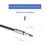 Yuyaokk 2Pack 25 ft Speaker Cables, True 12AWG Patch Cords,