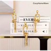 3-Pcs Thinker Statues Resin Sculptures, Modern Abstract Home Decor Ornaments,