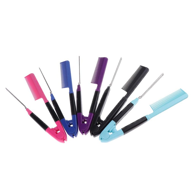 Perfeclan Folding Set Hair Comb Straight Hair Styling Comb Hair