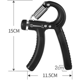 5-60Kg Adjustable Power Hand Grip Forearm Exerciser Gripper Strengthener Trainer