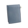 Emono Pass Case, Commuter Pass Case, 3 Sided, Bifold, blue