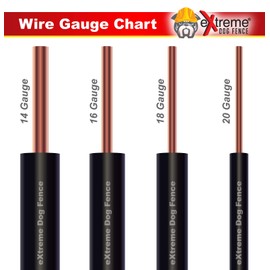 Professional Electric Dog Fence Wire - Heavy Duty Direct Ground Burial Rated Perimeter Wire - Stands Up to The Elements on Any Wired Underground Dog Fence - 1000 Feet Improved 18 Gauge