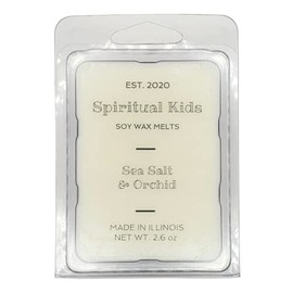 Sea Salt & Orchid 2.6oz 1 Pack All Natural Soy Wax Melts 6 cubes Hand Poured with Fragrant/Essential Oils!