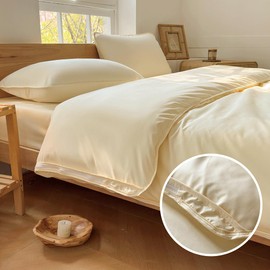 Dust Mite Resistant Duvet Cover, Single, 59.1 x 82.7 inches (150 x 210 cm), Dust Mite Proof Fabric, High Density Fiber, Dust Mite Resistant, Duvet Cover, House Dust Prevention, Pollen Fever, Dust