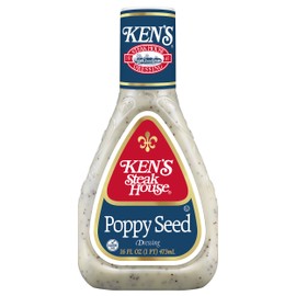 Ken's Steak House Poppy Seed Dressing 16 Fl Oz (Pack of 6)