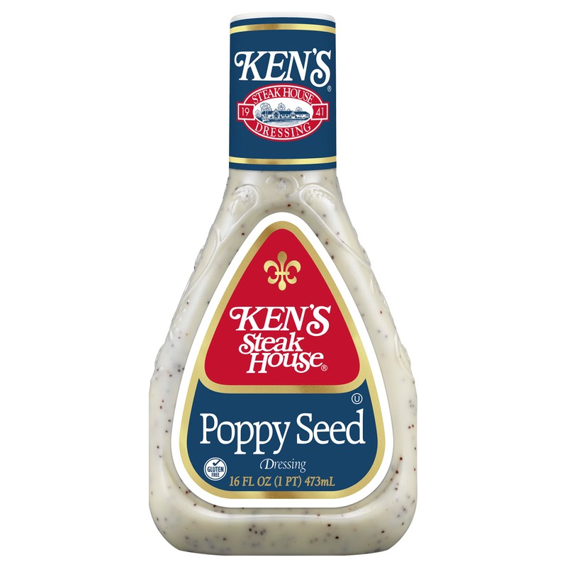 Ken's Steak House Poppy Seed Dressing 16 Fl Oz (Pack