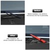 Windshield Wiper Blades Trim Cover,Front & Rear Window Wiper Arm