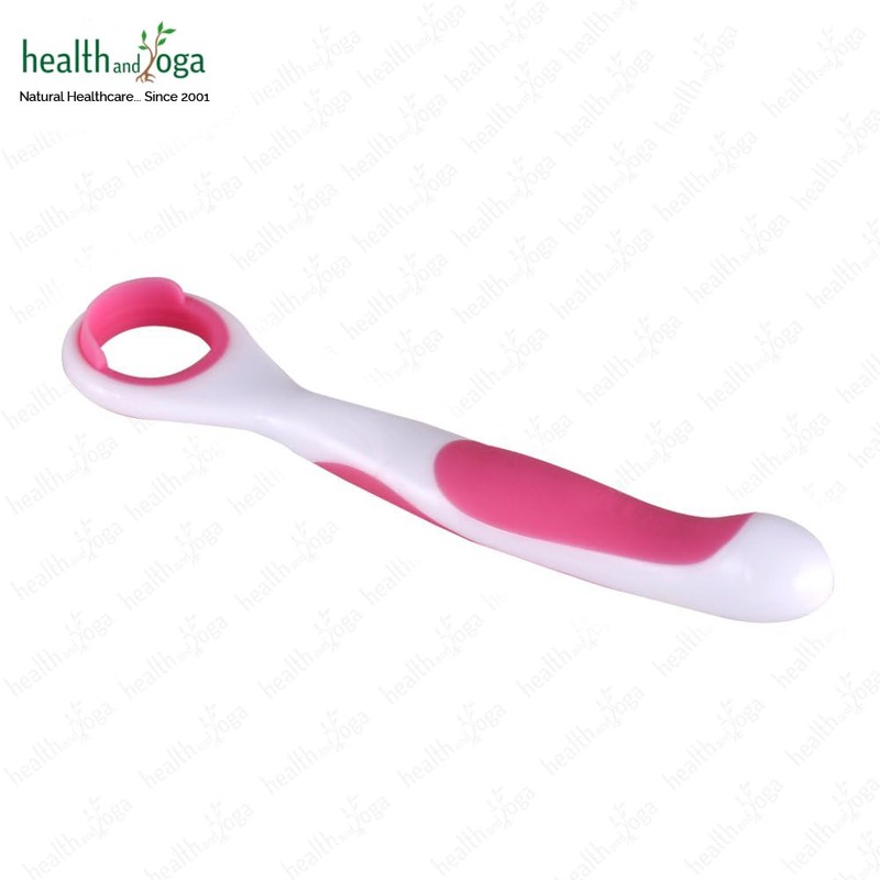 HealthAndYoga(TM) Soft Tongue Cleaner for Babies - Delicate Cleaning (Colors